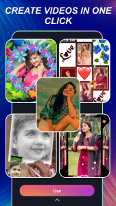 اسکرین شات 1 برنامه mAst: Music Status Video Maker