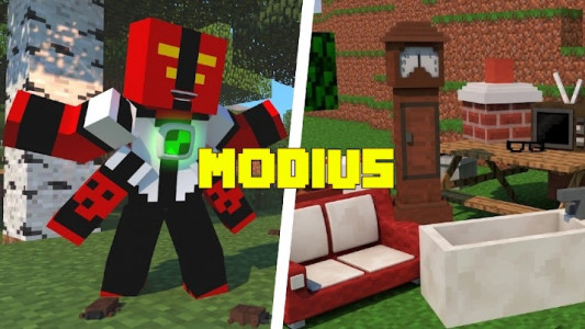اسکرین شات برنامه Modius - Mods for Minecraft Monster School Edition 3