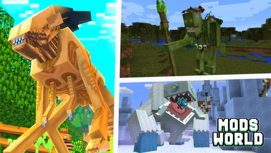 اسکرین شات برنامه Mods World for Minecraft 4
