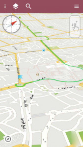 اسکرین شات برنامه نقشه و مکان یاب ایران 1