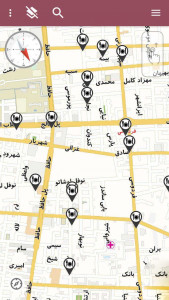اسکرین شات برنامه نقشه و مکان یاب ایران 2