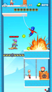 اسکرین شات بازی Swing Hero: Superhero Fight 3