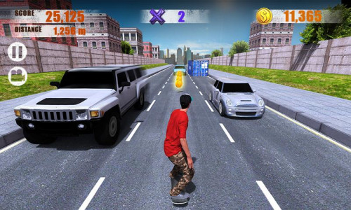 اسکرین شات بازی Street Skater 3D 1