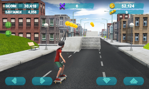 اسکرین شات بازی Street Skater 3D: 2 4