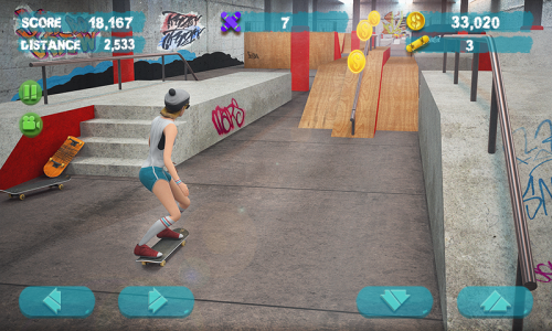 اسکرین شات بازی Street Skater 3D: 2 7