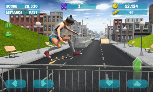 اسکرین شات بازی Street Skater 3D: 2 3
