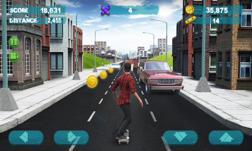 اسکرین شات بازی Street Skater 3D: 2 1
