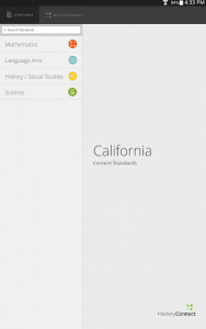 اسکرین شات برنامه California Content Standards 5