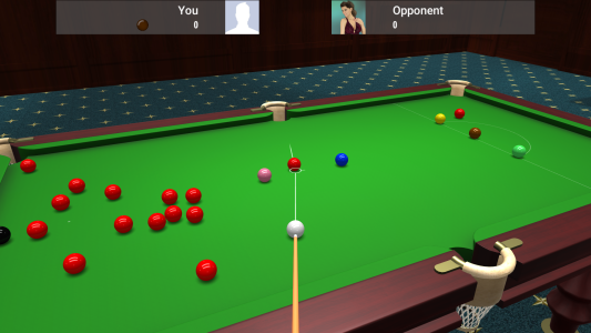 اسکرین شات 1 بازی Snooker Online