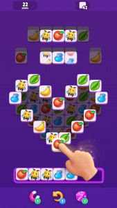 اسکرین شات 1 بازی Tile Match - Matching Game