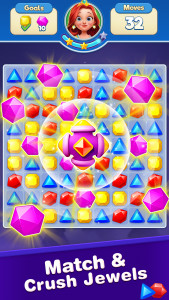 اسکرین شات بازی Jewel Crush™️ - Match 3 Fever 1