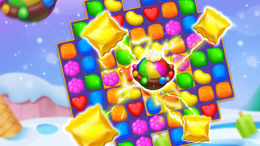 اسکرین شات بازی Pet Candy Puzzle-Match 3 games 7