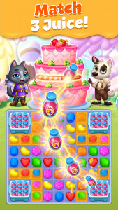 اسکرین شات بازی Pet Candy Puzzle-Match 3 games 4