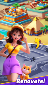 اسکرین شات 2 بازی Matching Tiles: City Scape