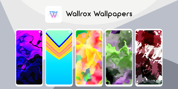 اسکرین شات 1 برنامه Wallrox Wallpapers