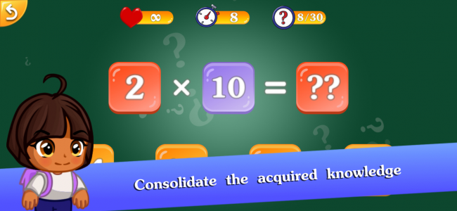 اسکرین شات 6 بازی Math: Multiply & Division