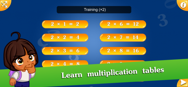 اسکرین شات 5 بازی Math: Multiply & Division