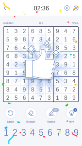 اسکرین شات 3 بازی Sudoku Master!