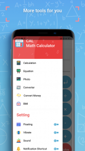 اسکرین شات برنامه CAL - Math Calculator Camera 5