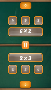 اسکرین شات بازی Math Duel: 2 Player Math Game 1