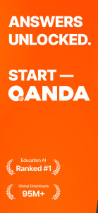 اسکرین شات 1 برنامه QANDA: AI Math & Study Helper