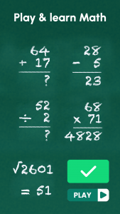اسکرین شات بازی Math Games - Maths Tricks 1