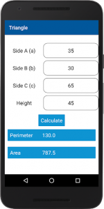 اسکرین شات برنامه Geometry Formula & Calculator 6