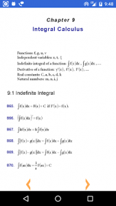 اسکرین شات برنامه Math Formulas 6