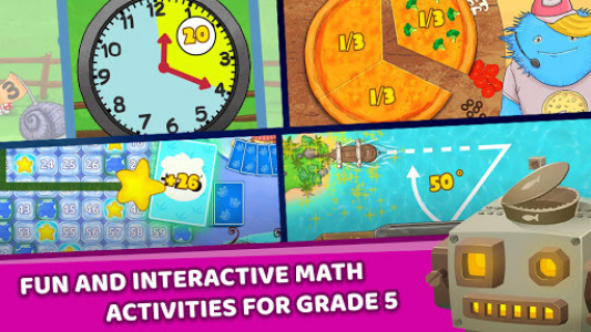 اسکرین شات بازی Matific Galaxy - Maths Games for 5th Graders 1