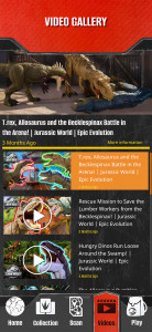 اسکرین شات 8 برنامه Jurassic World Play