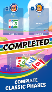اسکرین شات 1 بازی Phase 10: Casual Card Game