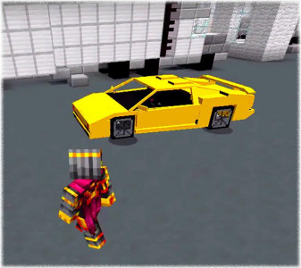 اسکرین شات برنامه Mod with Cars 2