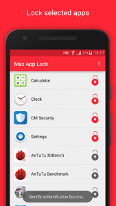 اسکرین شات برنامه Max App Lock with Fingerprint 2