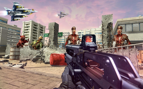 اسکرین شات بازی ZOMBIE HUNTER: Shooting Game 7