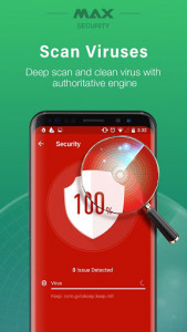 اسکرین شات برنامه MAX Security  - Antivirus, Booster & Virus Cleaner 3
