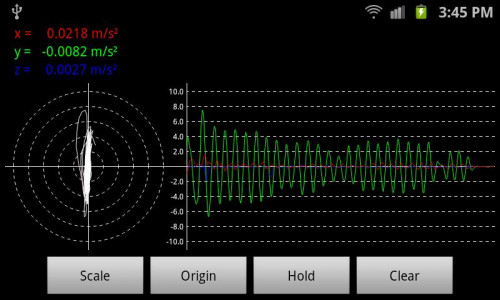 اسکرین شات برنامه Max Vibrometer 2
