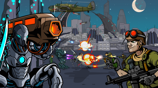 اسکرین شات 1 بازی Age of War 2