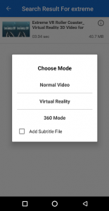 اسکرین شات برنامه VR Box Video Player, VR Video Player,VR Player 360 8