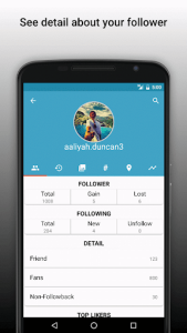 اسکرین شات برنامه Follower Analyzer for Instagram 2