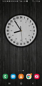 اسکرین شات برنامه 24-Hours Clockfaces Pack 4