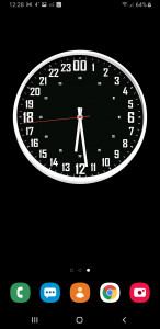 اسکرین شات برنامه 24-Hours Clockfaces Pack 1