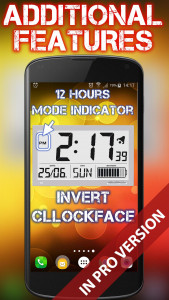 اسکرین شات برنامه Battery Saving Digital Clocks 5