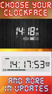 اسکرین شات برنامه Battery Saving Digital Clocks Live Wallpaper 3