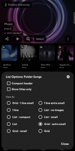 اسکرین شات برنامه Poweramp: Music Player (Trial) 6