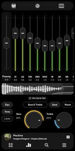 اسکرین شات برنامه Poweramp: Music Player (Trial) 3