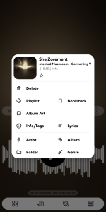 اسکرین شات 2 برنامه Poweramp Music Player