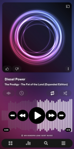 اسکرین شات برنامه Poweramp Music Player (Trial) 1