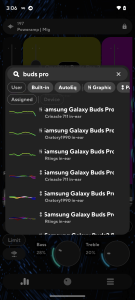 اسکرین شات 3 برنامه Poweramp Equalizer