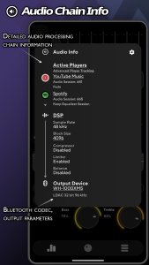 اسکرین شات 3 برنامه Poweramp Equalizer