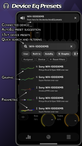 اسکرین شات 4 برنامه Poweramp Equalizer